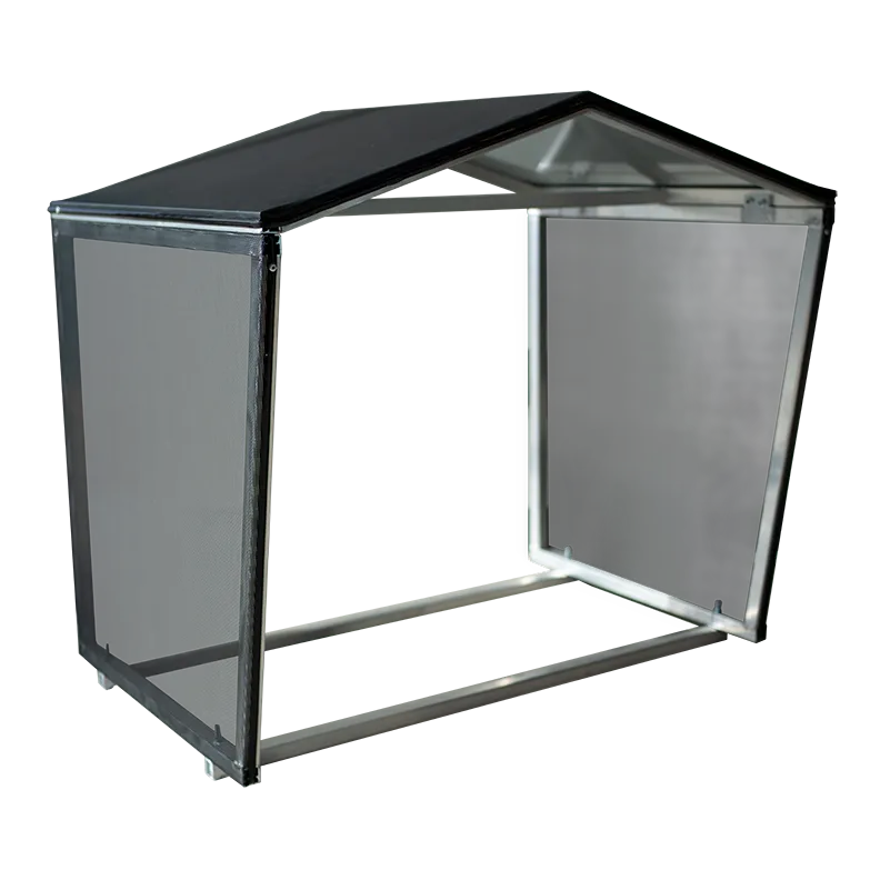 Gridless heat pump snow cover
